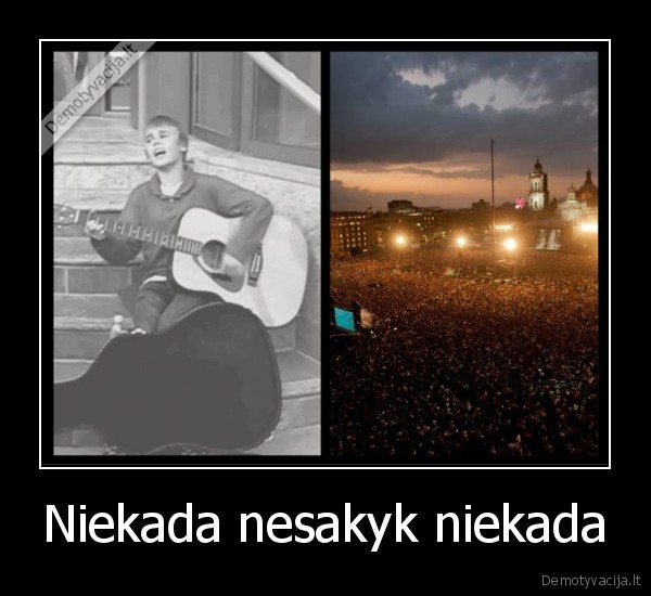 Niekada nesakyk niekada