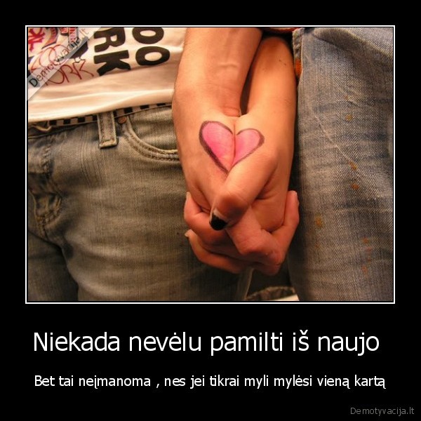 Niekada nevėlu pamilti iš naujo 