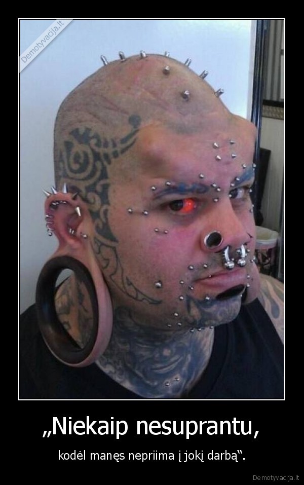 darbas,auskarai,pirsingas