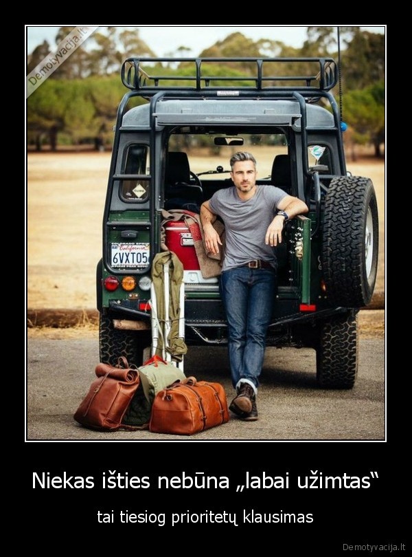 psichologija,prioritetai,uzimtumas