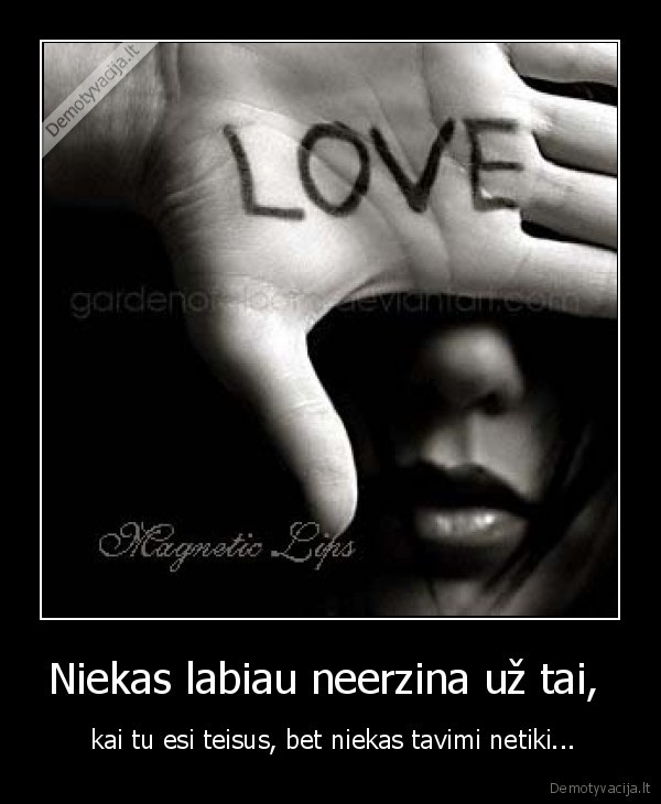 Niekas labiau neerzina už tai, 