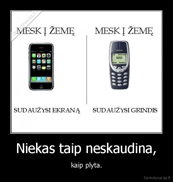 Niekas taip neskaudina,