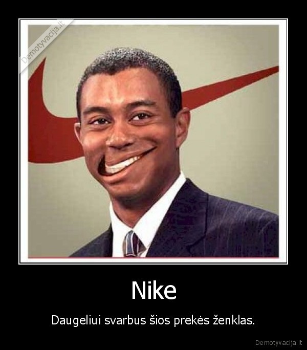 nike,svarbumas,tiger, woods,smile