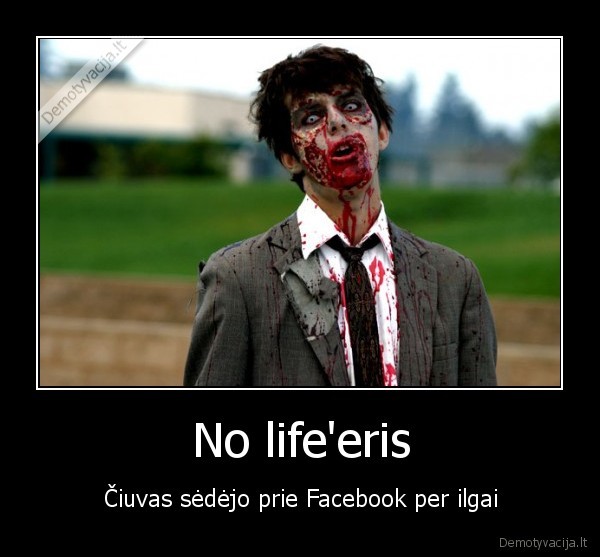zombis, facebook, one, no, life, lifer