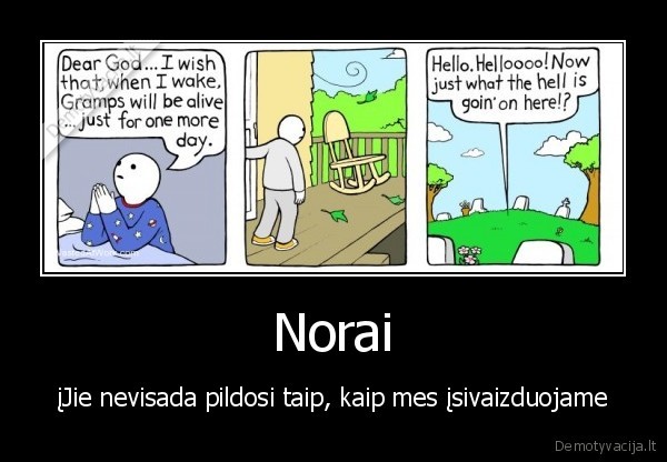 norai,mirtis