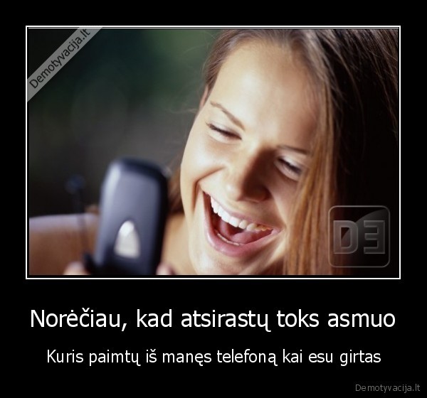 Norėčiau, kad atsirastų toks asmuo