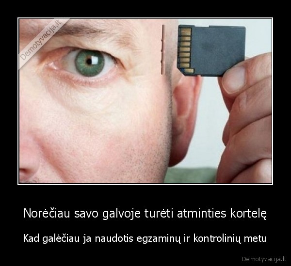 egzaminai, kontroliniai, mokykla, mokslas, atminties, kortele