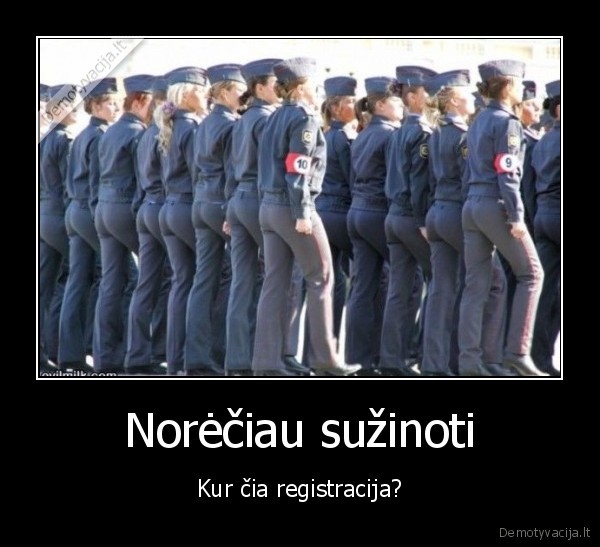 Norėčiau sužinoti