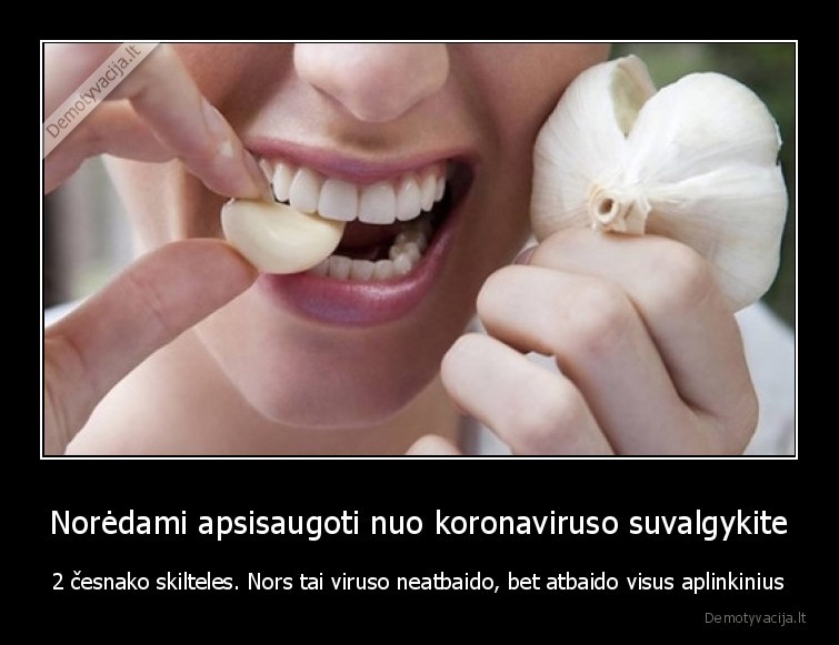 cesnakas,koronavirusas,apsaugo