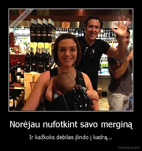 nicolas, cage,fotografija,mergina, ir, kudykis,photobomb