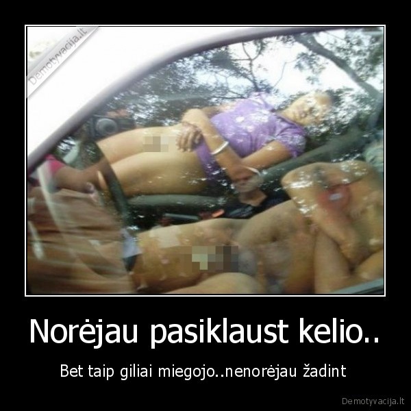 Norėjau pasiklaust kelio..