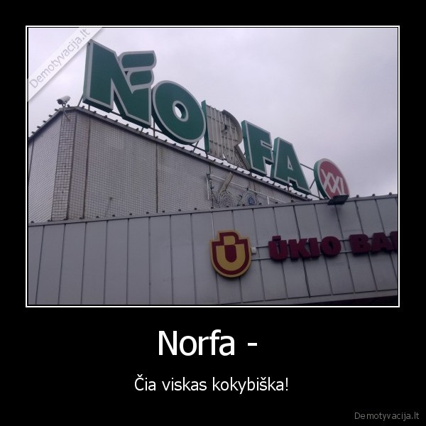 norfa,sveika,kokybiska,praktiska