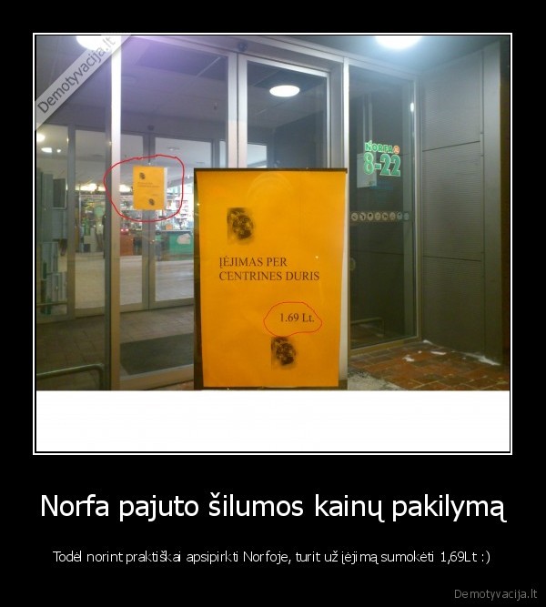 Norfa pajuto šilumos kainų pakilymą