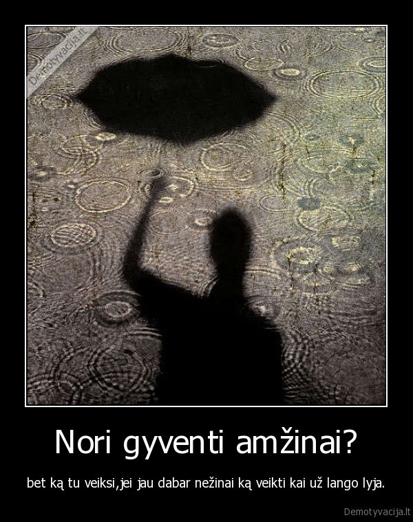 lyja,gyventi,amzinai