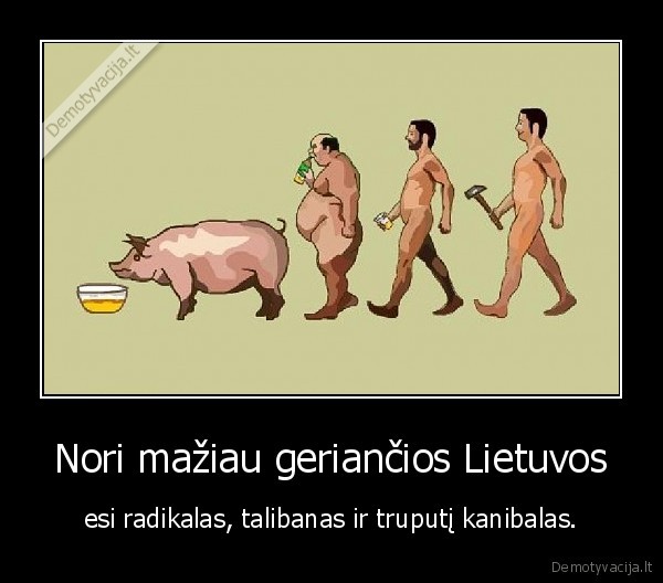 Nori mažiau geriančios Lietuvos