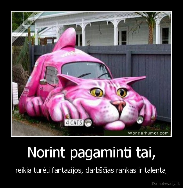 Norint pagaminti tai,