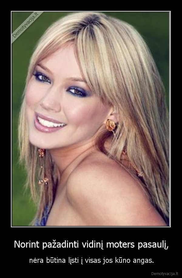 Norint pažadinti vidinį moters pasaulį,