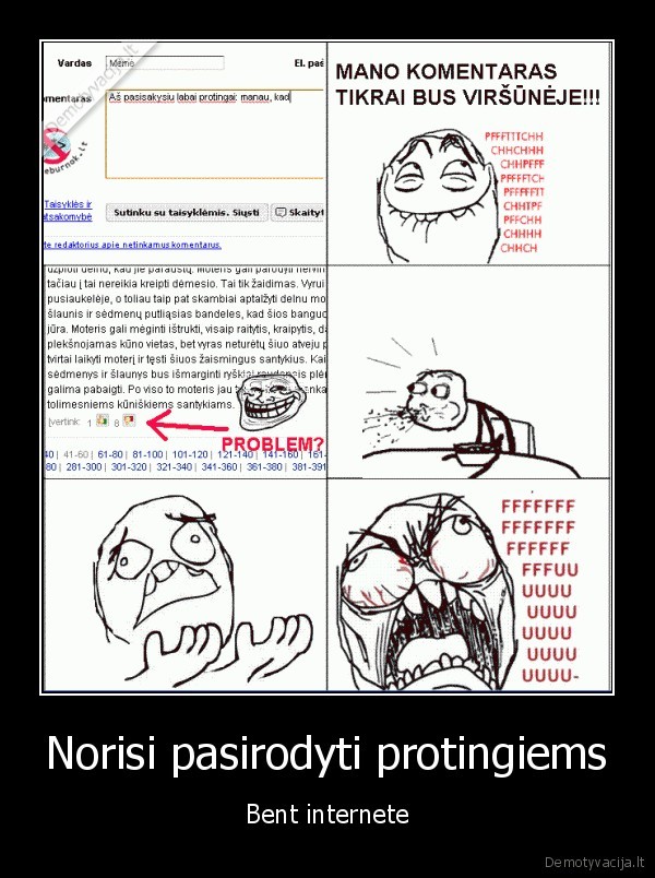 internetas,delfi,komentarai,ffffuuuuuu,ragegut,trollface,meme