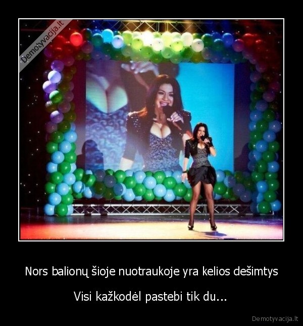 grazus, balionai,dideli, papai,dainininke