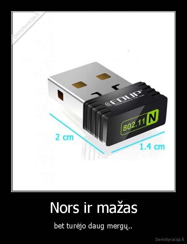 Nors ir mažas