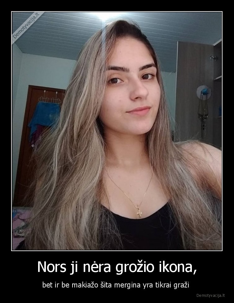 mergina,makiazas,grazi