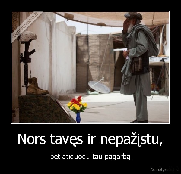 Nors tavęs ir nepažįstu,