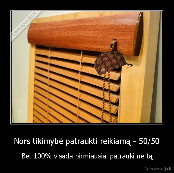 roletai,juokinga, demotyvacija,zaliuzes