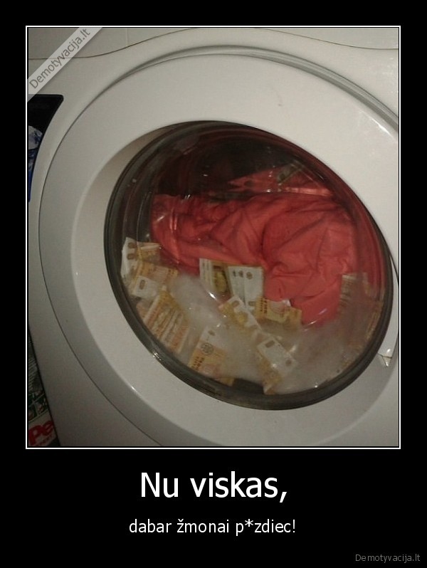 skalbti,pinigai