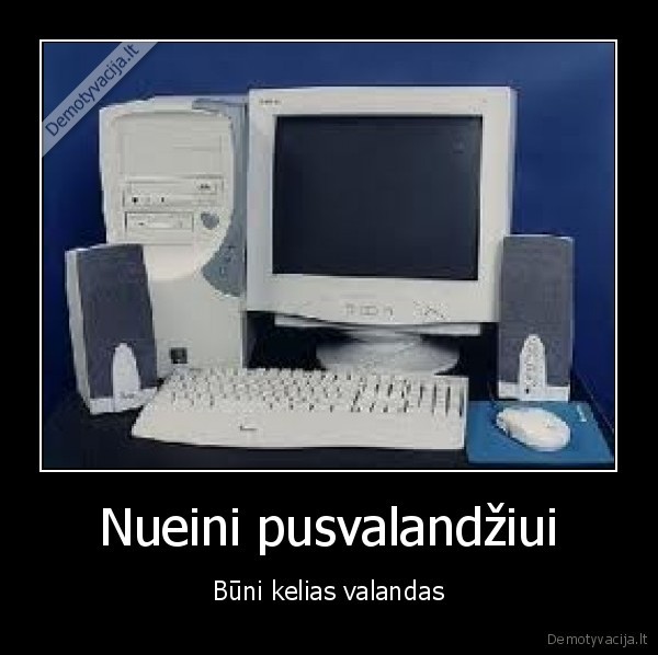 Nueini pusvalandžiui