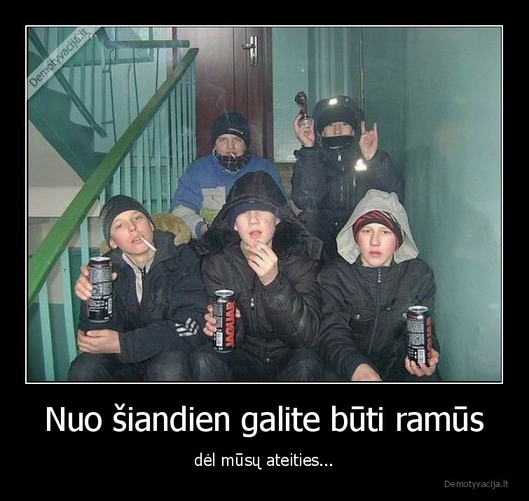 ramus,vaikai,karta,energetiniai,cigaretes