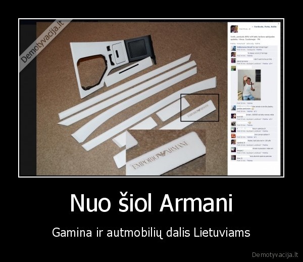 armani,bmw,kaimas,balta
