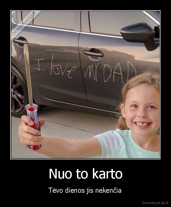 tevo, diena,bloga, mergaite