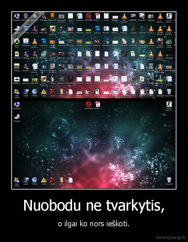 Nuobodu ne tvarkytis,