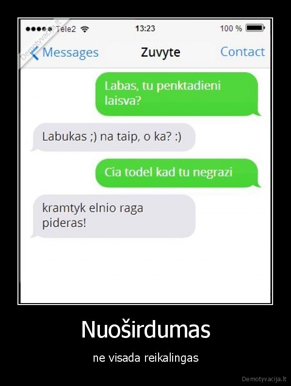 sms,penktadienis,paduchino,negrazi