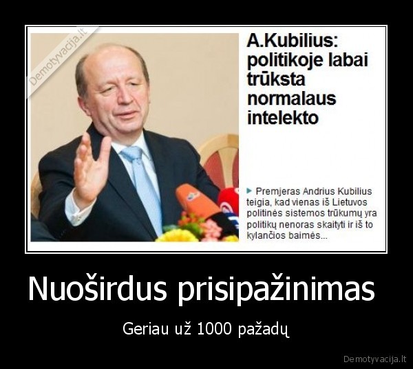 Nuoširdus prisipažinimas 