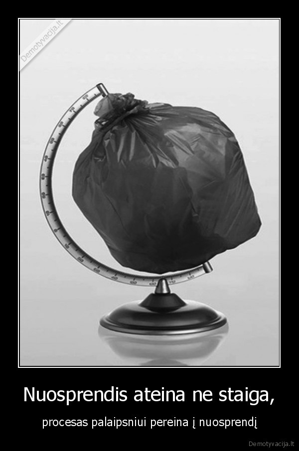 nuosprendis,procesas,veiksmai,padariniai