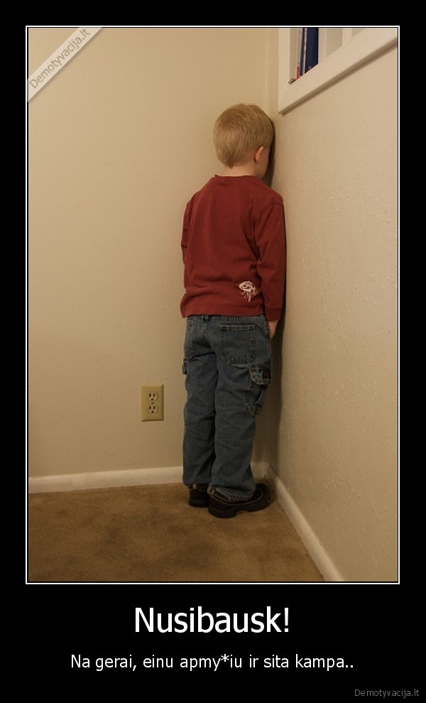 Nusibausk!