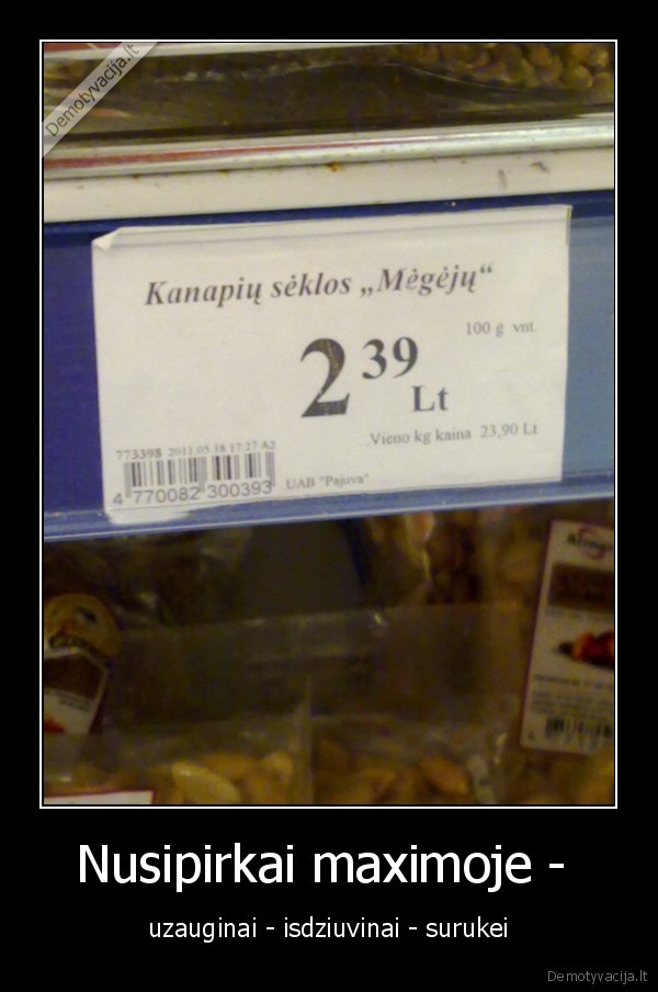 Nusipirkai maximoje - 