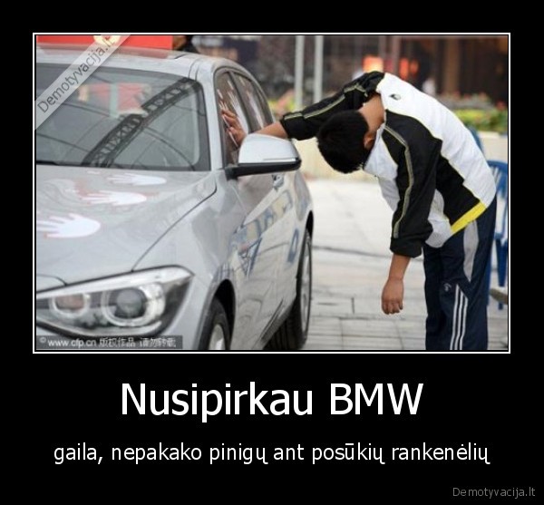 Nusipirkau BMW