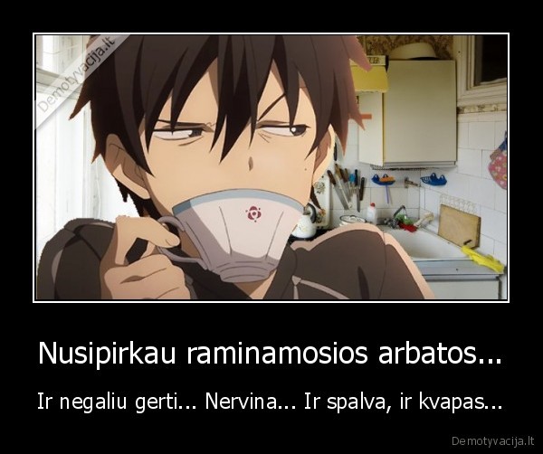 raminamoji, arbata,raminanti, arbata,nervai