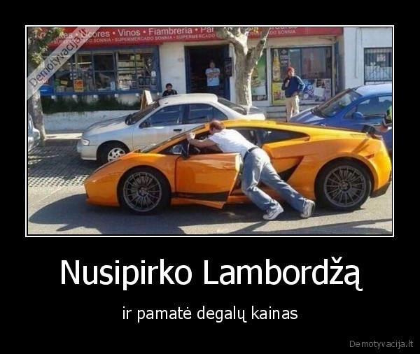lamobrghini,kainos,stumti
