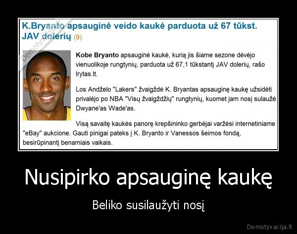 Nusipirko apsauginę kaukę