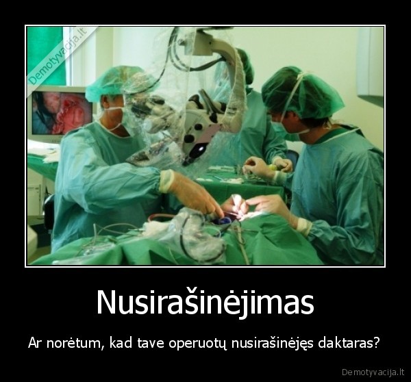 nusirasinejimas,nusirasinejimas,daktaras,daktarai