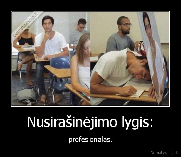 nusirasinejimas,mokslai,sukciavimas