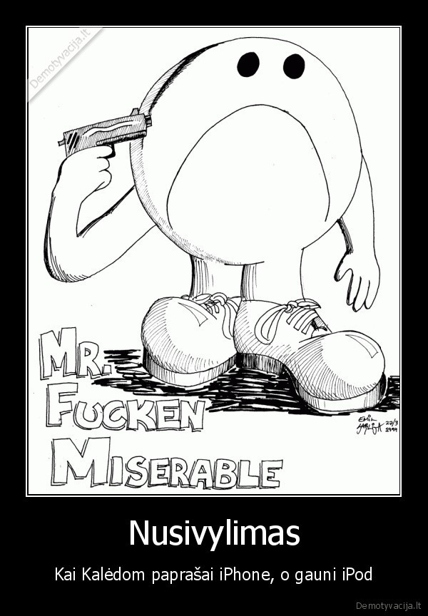 iphone, ipod, kaledos, norai, nusivylimas