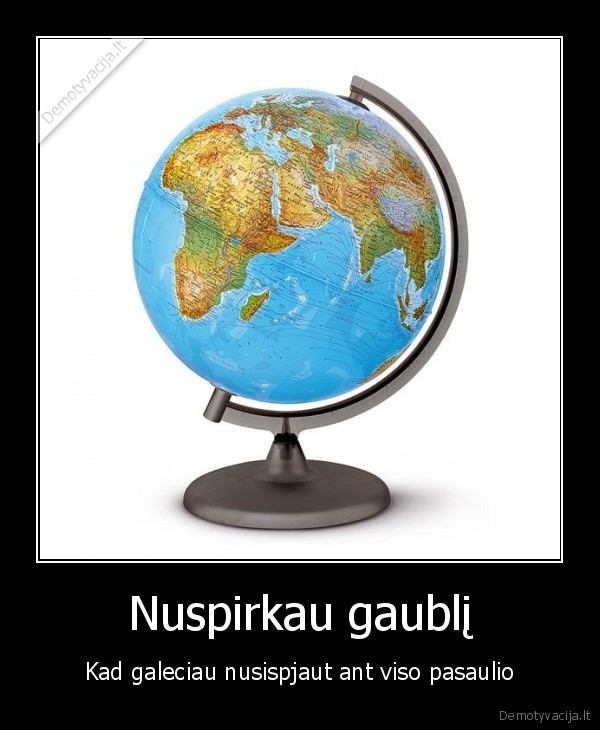 Nuspirkau gaublį