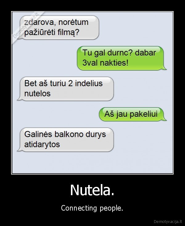 Nutela.