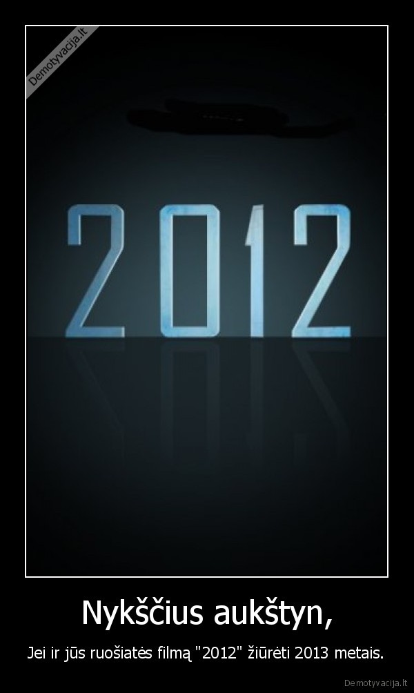 Nykščius aukštyn,