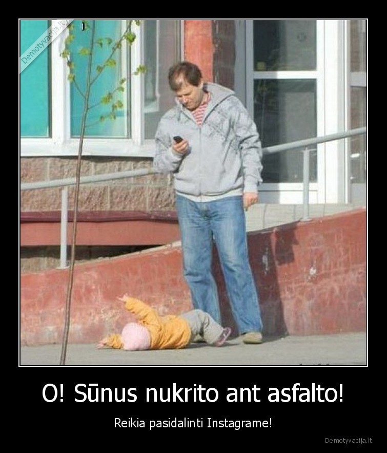 sunus,nukrito,tevas,instagramas