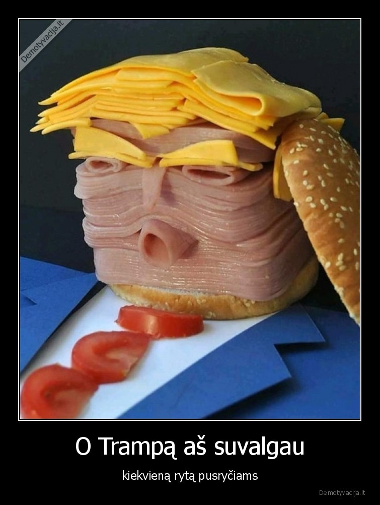 trampas,pusryciai,sumustinis